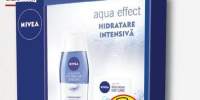 Nivea Aqua Effect, crema de fata + demachiant