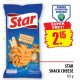 Star snack cheese