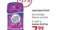 Deo stick/gel Lady Speed Stick