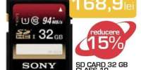 SD Card 32 GB Class 10