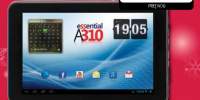 Tableta EBODA Essential A310, Wi-Fi, 7.0", Cortex A9 1.0GHz, 4GB, 512MB DDR3, Android 4.1