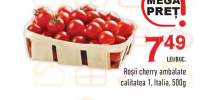 Rosii cherry ambalate calitatea I, Italia