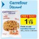 Paste scurte Carrefour discount