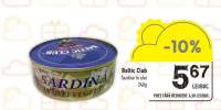 Sardine in ulei Baltic Club