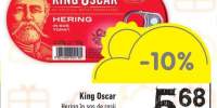 Hering in sos de rosii King Oscar