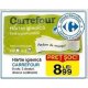 Hartie igienica Carrefour 8 role x 3 straturi