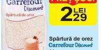 Spartura de orez Carrefour Discount