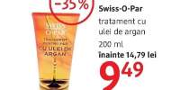 Tratament cu ulei de argan Swiss-O-Pair