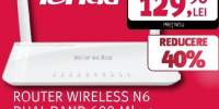 Router Wireless Tanda N6 Dual Band 600 Mbps