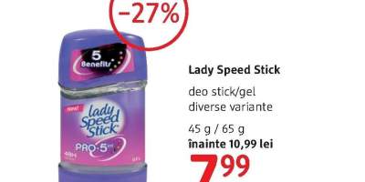 Deo stick/gel Lady Speed Stick