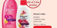 Sampon + balsam spray pentru par Johnson's Baby