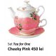Set Tea for One Cheeky Pink