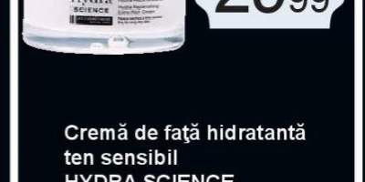 Crema de fata hidratanta ten sensibil Hydra Science