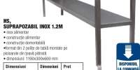 HS, Suprapozabil Inox 1.2 m