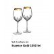 Set 2 pahare vin Essence Gold