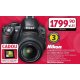 Nikon, Camera foto DSLR D3100 cu obiectiv 18-55VR