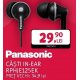Panasonic, casti in-ear RPHJE125EK