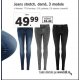Jeans stretch dama, 3 modele