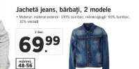 Jacheta jeans barbati, 2 modele