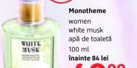 Apa de toaleta Monotheme Men White Musk