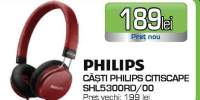Casti Philips Citiscape SHL5300RD/00
