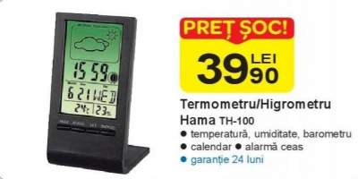 Termometru/ Higometru Hama TH-100