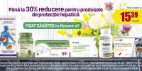 Pana la 30% reducere la produsele pentru protectie hepatica