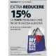 15% Reducere la toate produsele care incap in sacosa albastra