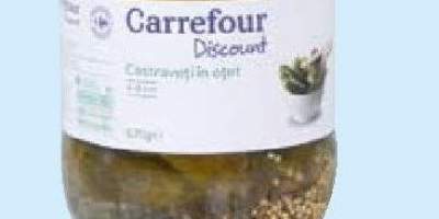 Castraveti in otet 6-9 centimetri Carrefour Discount