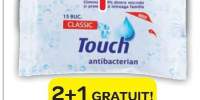 Servetele umede antibacteriene Touch