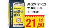 Adeziv interior-exterior Weber H20