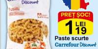 Paste scurte Carrefour Discount