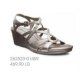 Sandale dama clasice Ecco Touch 45 (argintii)