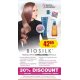 30% discount pentru gama produselor de par Biosilk