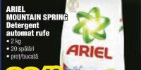 Ariel Mountain Spring detergent automat rufe
