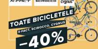 Biciclete X-Fact. Scirocco, Cygnus reducere 40%