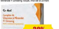 Vitamine si minerale + ginseng Dr. Hart