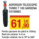 Aspersor Telescopic Turbo T 100 Gardena