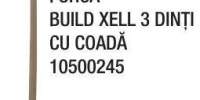Furca Build Xell 3 dinti
