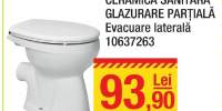 Vas wc glazurare partiala evacuare laterala