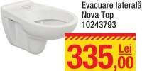 Vas wc evacuare laterala Nova Top