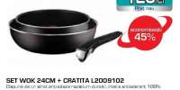 Set wok + cratita Tefal L2009102