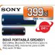 Boxa portabila SONY SRS-XB31L, EXTRA BASS, Bluetooth