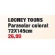 Looney Toons parasolar colorat 72x145 centimetri