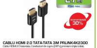 Cablu audio-video HDMI PROMATE PROLINK4K2-300, 3m, negru
