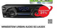 Sistem audio High Power PANASONIC SC-UA7E-K, 1700W, Bluetooth, negru