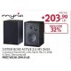 Sistem audio 2.0 MYRIA MY2608, Bluetooth, USB, negru