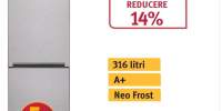 Combina frigorifica NeoFrost BEKO RCNA365E20ZXP, 316l, A+, inox