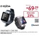 Smartwatch E-BODA Smart Time 200 Android/iOS, silicon, negru