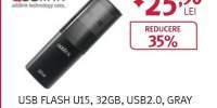Memorie portabila ADDLINK U55, 32GB, USB 3.0, negru